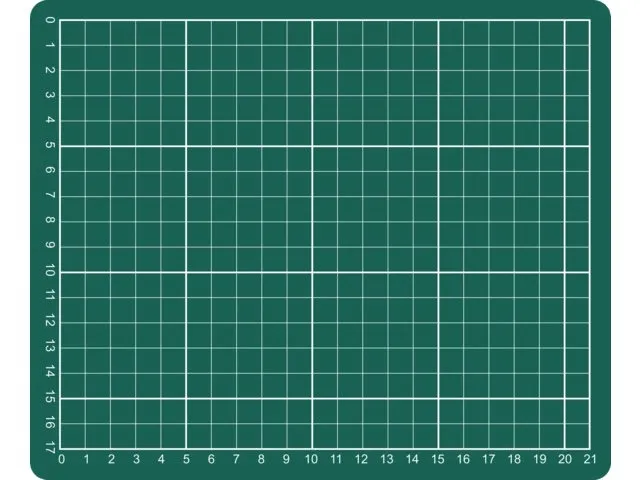 Snijmat A5 230x190mm groen
