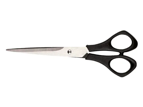 Schaar Quantore 160mm + plastic handvat zwart