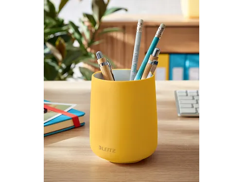 Pennenhouder Leitz Cosy geel