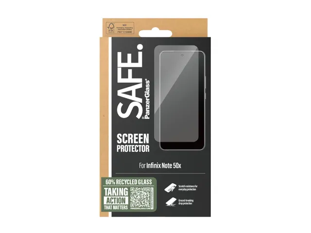 PanzerGlass SAFE. by Screen Protector Infinix Note 50x 5G | Classic