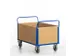 chariots à quadruple paroi,force 600kg,plateau Lxl 1200x770mm