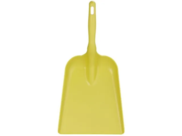 Vikan 56745 Hygiene Handschep 55cm Metaaldetecteerbaar Geel