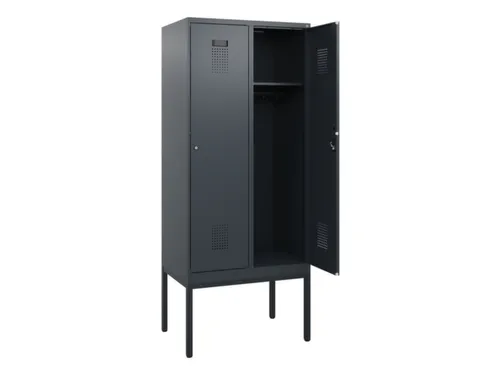 schoollocker,HxBxD 1950x800x500mm,2vak,vak B 400mm,cil.-slot
