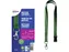 Lanyard Avery rPET groen 440x15mm met karabijnhaak 10 stuks