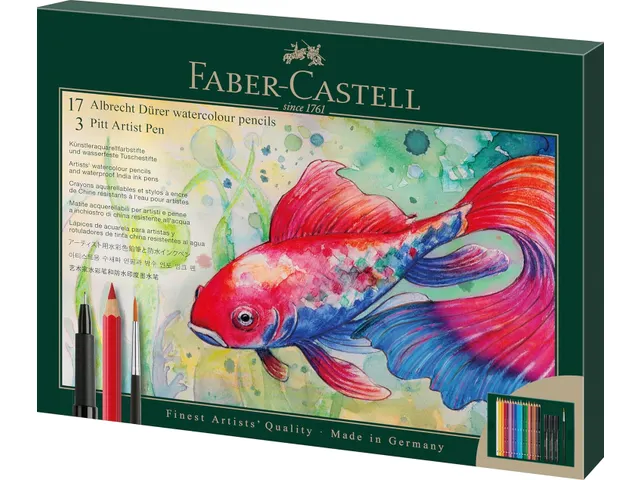 Aquarelpotlood Faber-Castell Albrecht Durer & Pitt Artist Pen 21-delig