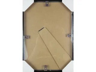 Fotolijst Seco A4 zwartkleurig Geborsteld aluminium. 11mm - 6