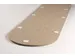 Akoestische PET-vilt ovale stroken beige 30x120cm 6 stuks