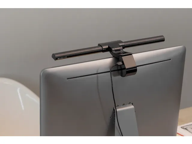 Lampe LED pour écran avec pince de fixation