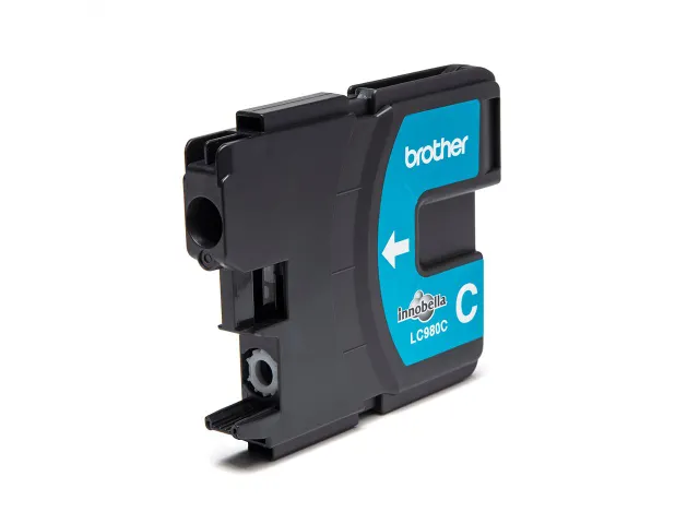 Inktcartridge Brother LC-980C blauw