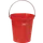Hygiene 5686-4 emmer 12 liter rood, maatverdeling en schenktuit