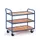 tafelwagen,draagverm. 250kg,3etage(s),laadvl. LxB 990x590mm,houtetage