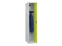 locker,HxBxD 1850x300x500mm,1vak,vak B 300mm,cil.-slot,staand op vloer