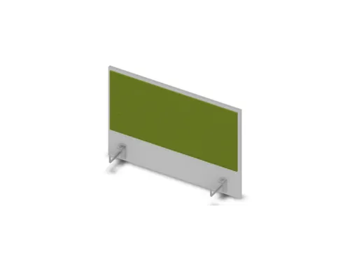 opzetpaneel bureau aanbouw zijkant MP-lichtgrijs BN7048-groen 800mm