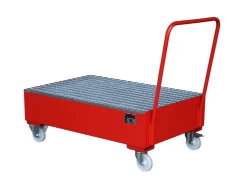 Mobiele Opvangbak Hxbxd 510X1200X800Mm 2X200L Staand Ral3000