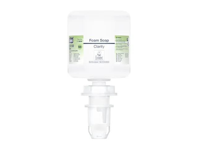 Tork 525202 Zuivere Mini Schuimhandzeep Premium Transparant 525ml S5