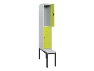 Dubbeldekse dekenkist,HxBxD 1950x300x815mm,1x2vak.,vak B 300mm - 2