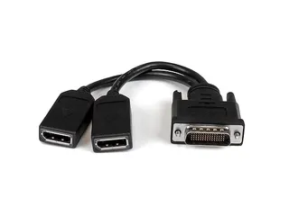 20 cm LFH 59 mannelijke naar dubbele vrouwelijke DisplayPort DMS 59 ka - 1