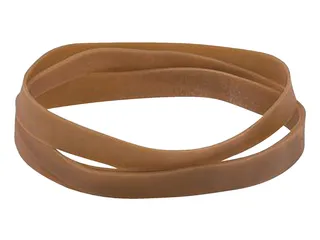 Elastiek Standard Rubber Bands 87 120x10mm 100gr 32 stuks bruin - 1