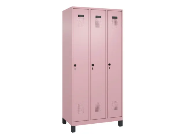 locker voor scheiding van kleding,HxBxD 1950x900x500mm,3vak