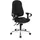 bureaustoel Support SY, zwart, basis uit chroom