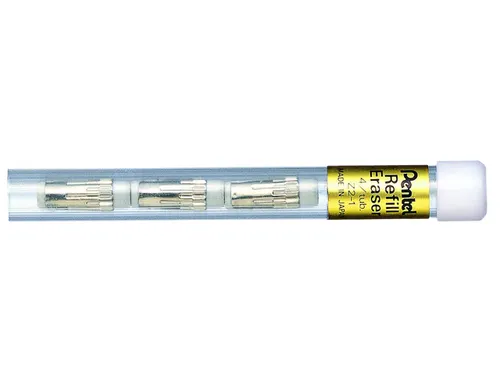 Reservegum Pentel Z2-1 voor vulpotlood koker à 4 stuks