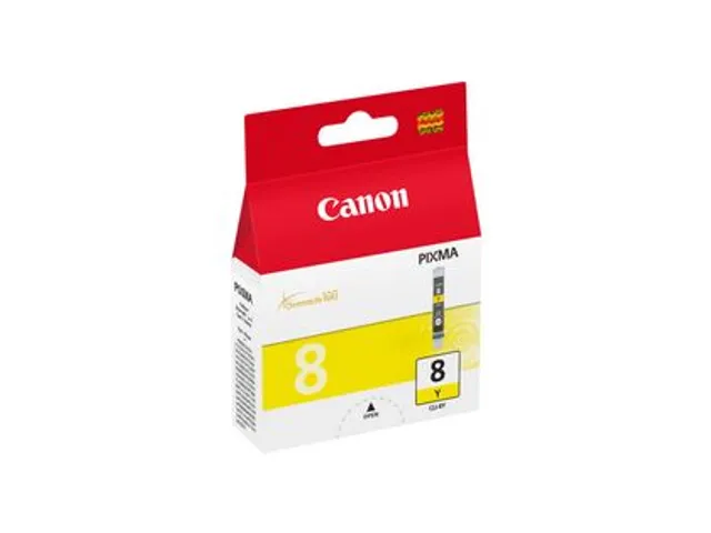Cli-8y Gele Inkt Cartridge Bundle (3 Stuks)