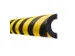 protection de tube,coude,LxØ 1000x50-70mm,PU,jaune/noir,autoadhésif