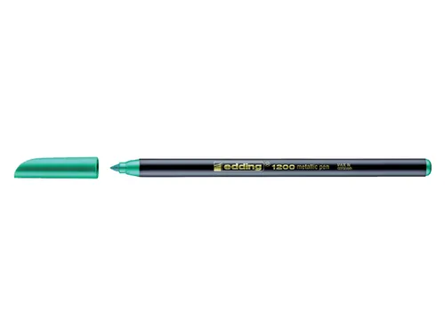 Fineliner edding 1200 metallic groen 1.0mm