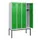 schoollocker,HxBxD 1950x1200x500mm,4vak,vak B 300mm,draaigrendel