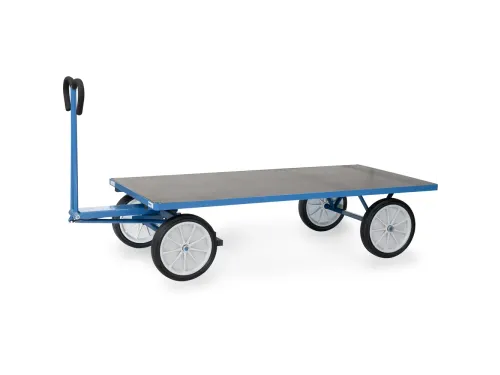 Handtrekwagens 6406v 1250kg 2000x1000mm Massief Rubber