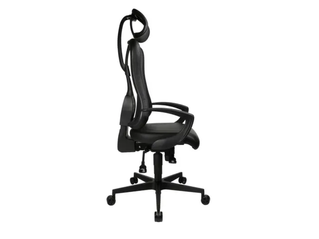 chaise de bureau pivotante,Mécan. synchrone,a. accoudoirs