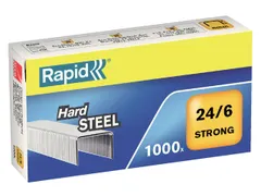 Nieten Rapid 24/6 staal strong 1000 stuks