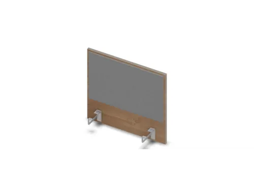 opzetpaneel bureau aanbouw zijkant NT-cherry BN8078-grijs 600mm