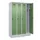 locker voor scheiding van kleding,HxBxD 1950x1200x500mm,4vak