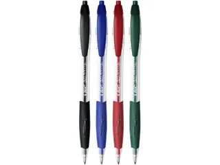 Balpen Bic Atlantis classic grip clic medium zwart - 5