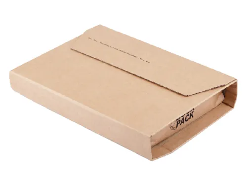 Wikkelverpakking Ringband Zelfklevende Strip Bruin 270x330x80mm 25st