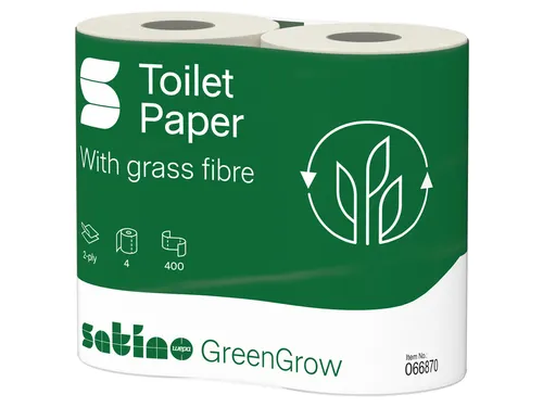 Toiletpapier BlackSatino GreenGrow CT10 2-laags 320vel naturel 065630