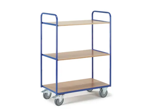 etagewagen,draagverm. 250kg,3etage(s),laadvl. LxB 800x500mm,MDFetage