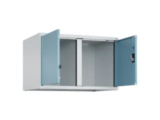 opzetkast,v. locker voor scheiding van kleding,2vak.,vak B 400mm - 1