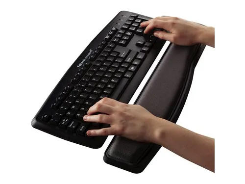Polssteun toetsenbord Fellowes premium gel verstelbaar grafiet