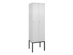 locker voor scheiding van kleding,HxBxD 2120x600x500mm,2vak