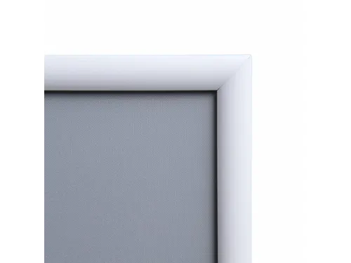 Kliklijst 50x70cm Rechte hoeken 25mm Wit RAL9003