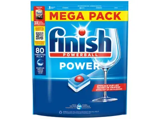 Vaatwastabbletten Finish All-in-one Power Regular 80 stuks - 2