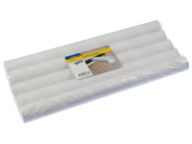 Brievenbuskoker Raadhuis A3 360x27mm rond wit krimp a 5 stuks