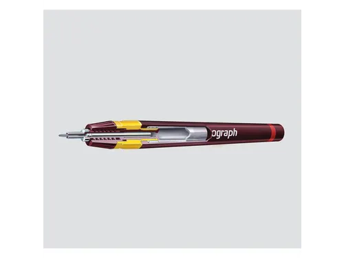 Tekenset rOtring Isograph 7-delig