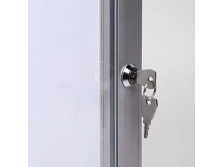 Vitrinebord Quantore luxe 2x A4 zilver - 4