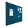 Prikbord Paneel Float Bulletin 60x90cm Blauw frameloos