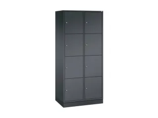 grootvolume-lockersysteem,HxBxD 1950x820x500mm,2x4vakken,cil.-slot - 2