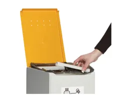 Deksel Voor Afvalverzamelaar 40 Liter Geel