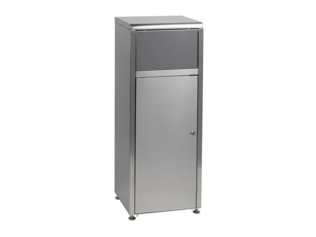 afvalbak opstelbaar 50 Liter 1opening(en) romp RVS